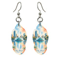 She's Choosing Orlando Earrings | Restrained Watercolor | S328