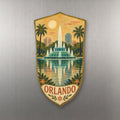 She's Choosing Orlando Magnet | Naive Folk Painting | S330-M