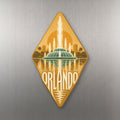 She's Choosing Orlando Magnet | Typographic Illustration | S333-M
