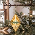 She's Choosing Orlando Ornament | Typographic Illustration | S333-O