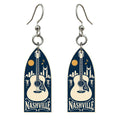 She's Choosing Nashville Earrings | Negative-Space Silhouette | S335