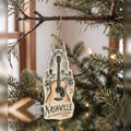 She's Choosing Nashville Ornament | Loose Contour Sketch | S337-O