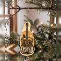 She's Choosing Nashville Ornament | Typographic Illustration | S351-O