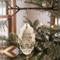 She's Choosing Austin Ornament | Loose Contour Sketch | S355-O