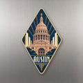 She's Choosing Austin Magnet | Art Deco | S357-M