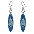 She's Choosing Austin Earrings | Cyanotype-Inspired | S359