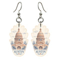 She's Choosing Austin Earrings | Sparse Pointillism | S361
