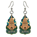 She's Choosing Austin Earrings | Cloisonné-Inspired Graphic | S368