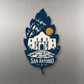 She's Choosing San Antonio Magnet | Negative-Space Silhouette | S371-M