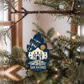 She's Choosing San Antonio Ornament | Negative-Space Silhouette | S371-O