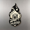 She's Choosing San Antonio Magnet | Notan | S374-M