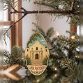 She's Choosing San Antonio Ornament | Naive Folk Painting | S384-O