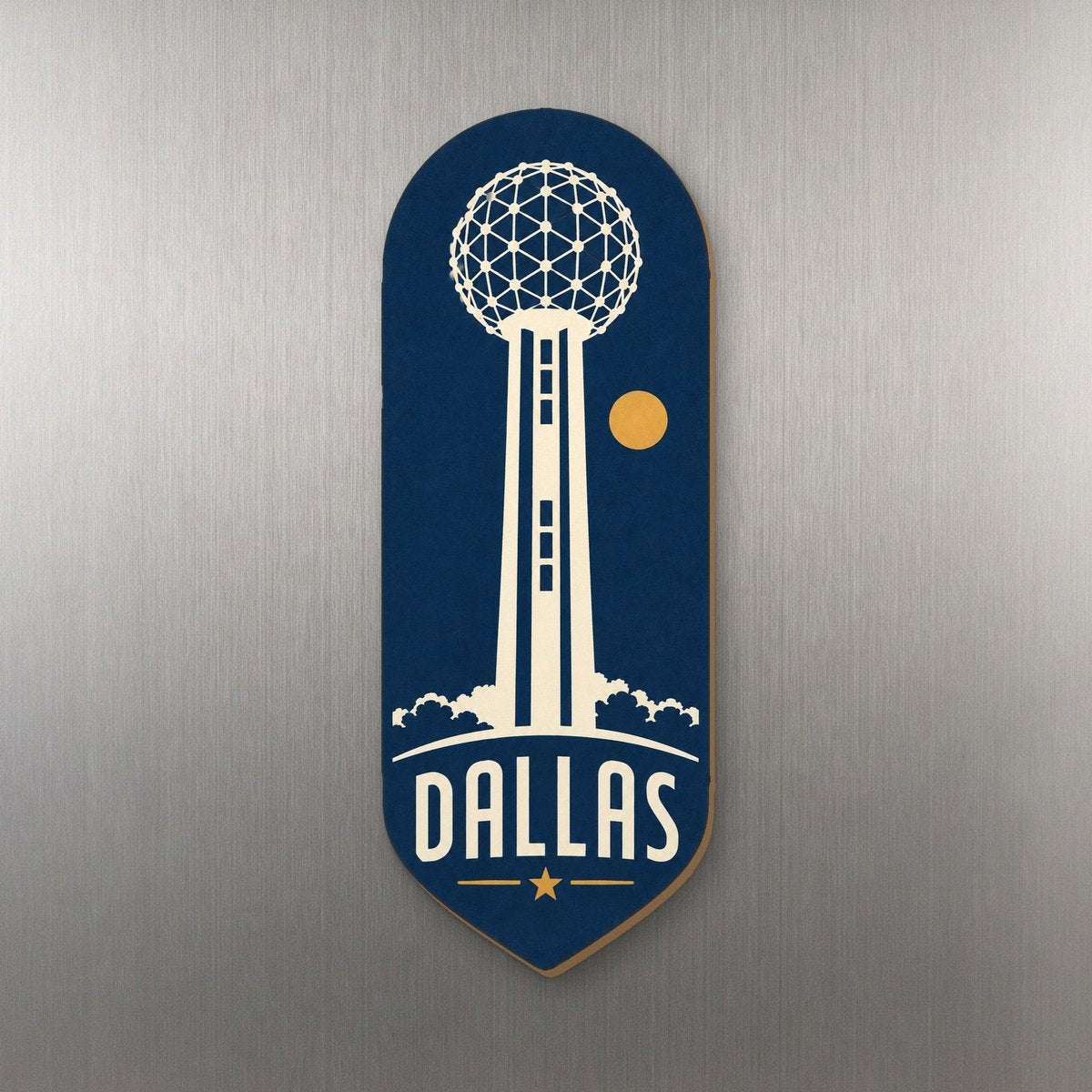 She's Choosing Dallas Magnet | Negative-Space Silhouette | S389-M