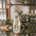 She's Choosing Dallas Ornament | Loose Contour Sketch | S391-O