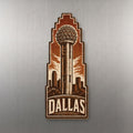 She's Choosing Dallas Magnet | Woodcut | S394-M