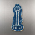 She's Choosing Dallas Magnet | Cyanotype-Inspired | S395-M