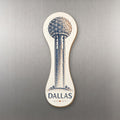 She's Choosing Dallas Magnet | Sparse Pointillism | S397-M