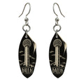 She's Choosing Dallas Earrings | Scratchboard | S398