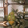 She's Choosing Dallas Ornament | Naive Folk Painting | S402-O