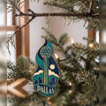 She's Choosing Dallas Ornament | Cloisonné-Inspired Graphic | S404-O