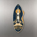 She's Choosing Houston Magnet | Art Deco | S411-M