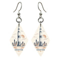 She's Choosing Houston Earrings | Sparse Pointillism | S415