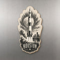 She's Choosing Houston Magnet | Charcoal Gesture | S417-M