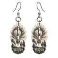 She's Choosing Houston Earrings | Charcoal Gesture | S417