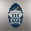 She's Choosing Denver Magnet | Negative-Space Silhouette | S425-M