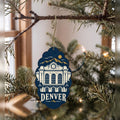 She's Choosing Denver Ornament | Negative-Space Silhouette | S425-O
