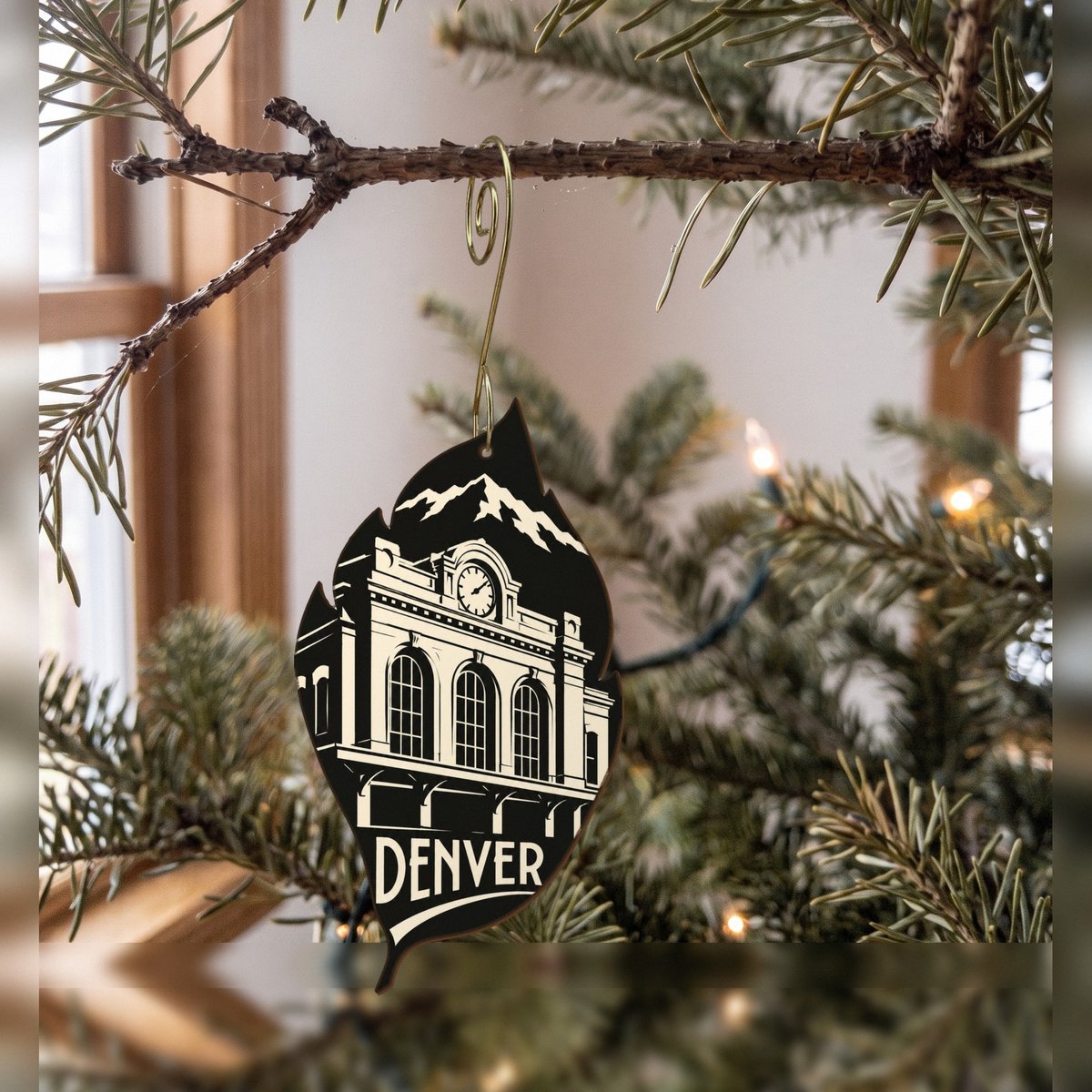 She's Choosing Denver Ornament | Notan | S428-O