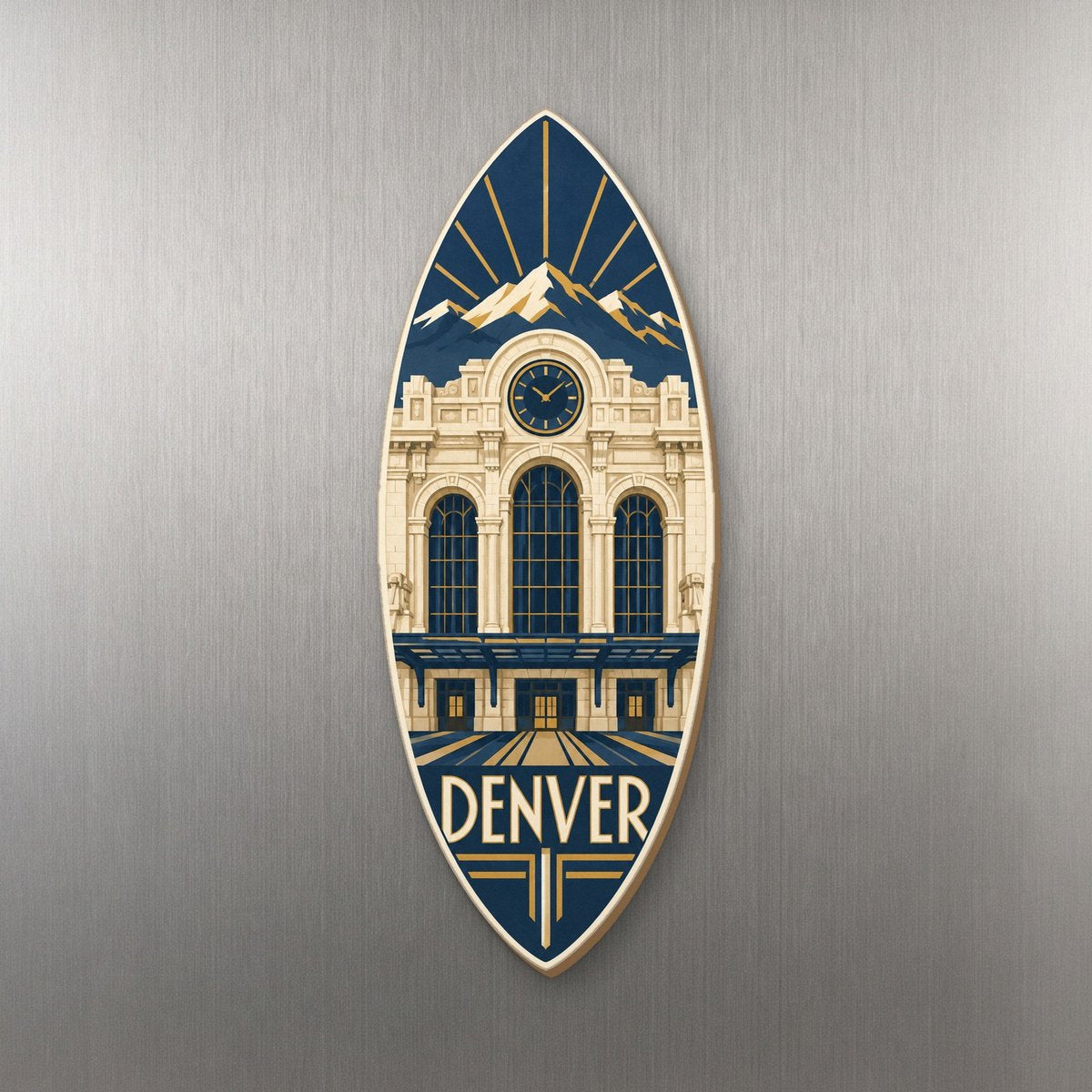 She's Choosing Denver Magnet | Art Deco | S429-M