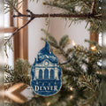 She's Choosing Denver Ornament | Cyanotype-Inspired | S431-O