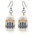 She's Choosing Denver Earrings | Sparse Pointillism | S433