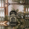 She's Choosing Denver Ornament | Scratchboard | S434-O