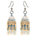 She's Choosing Denver Earrings | Restrained Watercolor | S436