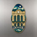 She's Choosing Denver Magnet | Cloisonné-Inspired Graphic | S440-M