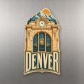 She's Choosing Denver Magnet | Typographic Illustration | S441-M