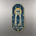She's Choosing Portland, Oregon Magnet | Art Deco | S447-M