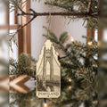 She's Choosing Portland, Oregon Ornament | Etching-Inspired Linework | S450-O