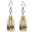 She's Choosing Portland, Oregon Earrings | Etching-Inspired Linework | S450