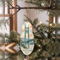 She's Choosing Portland, Oregon Ornament | Restrained Watercolor | S454-O