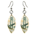 She's Choosing Portland, Oregon Earrings | Pen and Watercolor Wash | S455