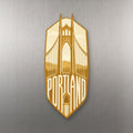 She's Choosing Portland, Oregon Magnet | Typographic Illustration | S459-M