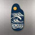 She's Choosing Honolulu Magnet | Negative-Space Silhouette | S461-M