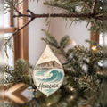 She's Choosing Honolulu Ornament | Loose Contour Sketch | S463-O