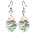 She's Choosing Honolulu Earrings | Loose Contour Sketch | S463
