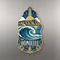 She's Choosing Honolulu Magnet | Art Deco | S465-M