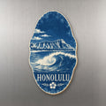 She's Choosing Honolulu Magnet | Cyanotype-Inspired | S467-M
