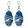 She's Choosing Honolulu Earrings | Cyanotype-Inspired | S467